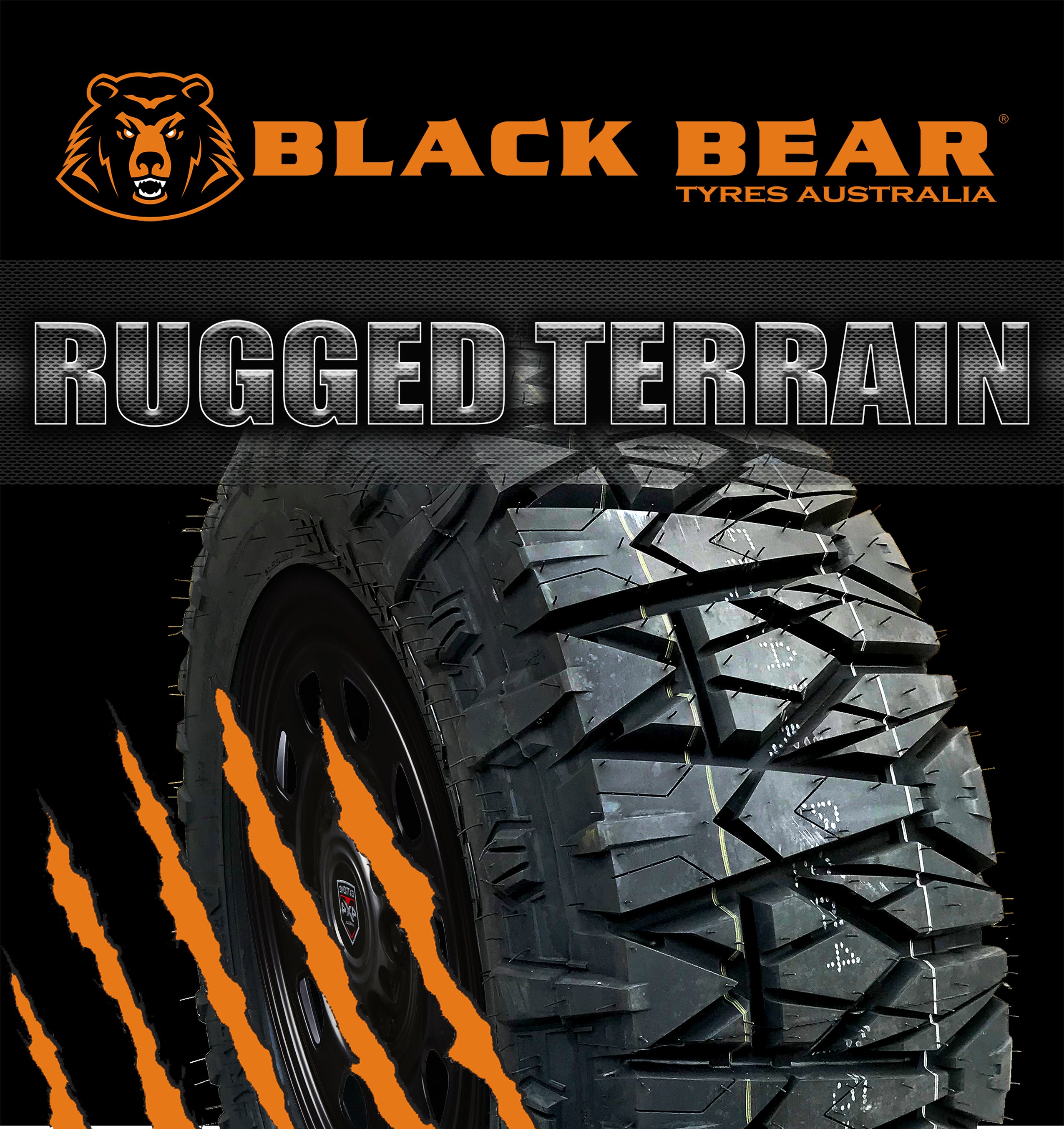 265/50R20 111Q Black Bear Tyres Rugged Terrain
