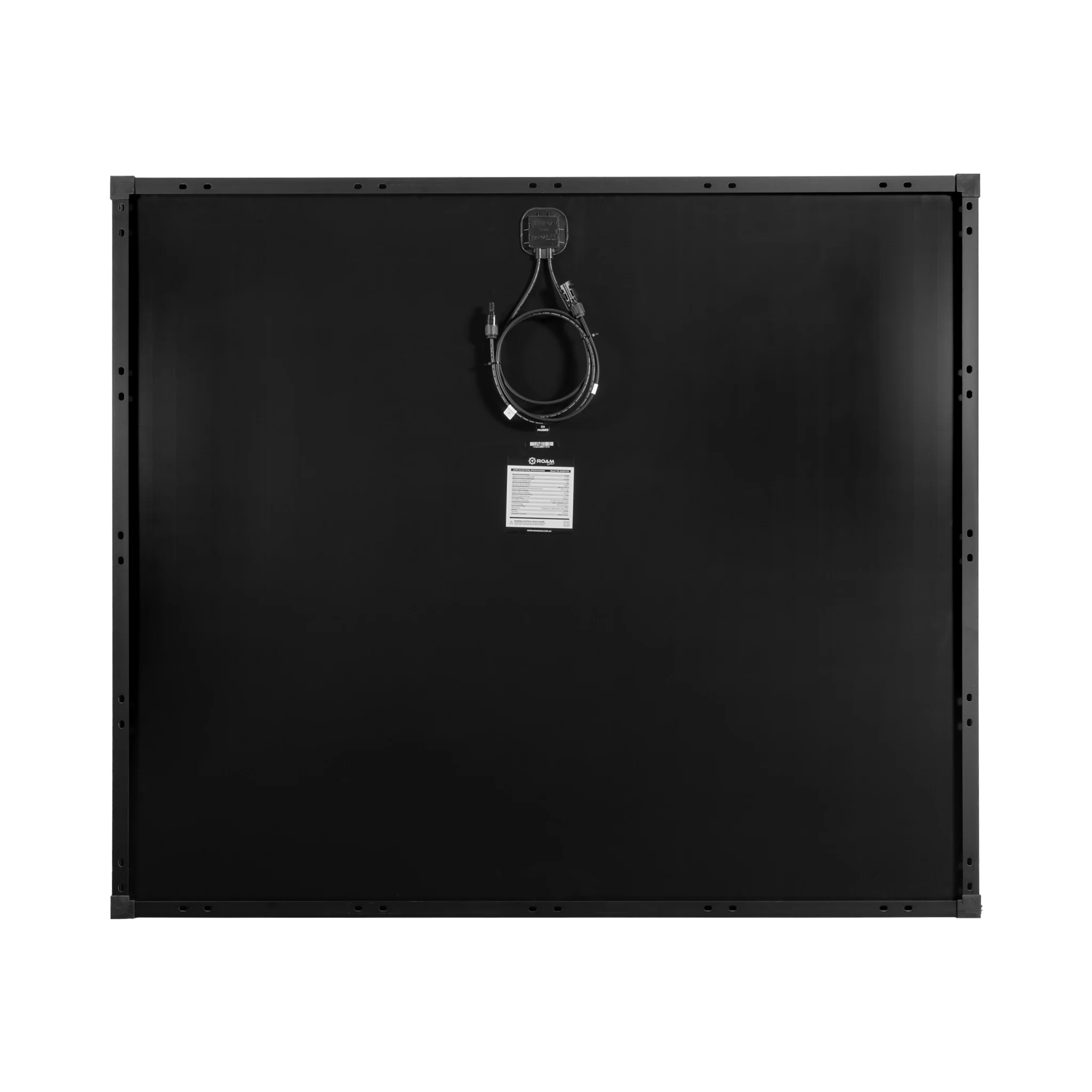 Roam Gear 250W 12V Slimline Black Glass Solar Panel (20mm Frame)