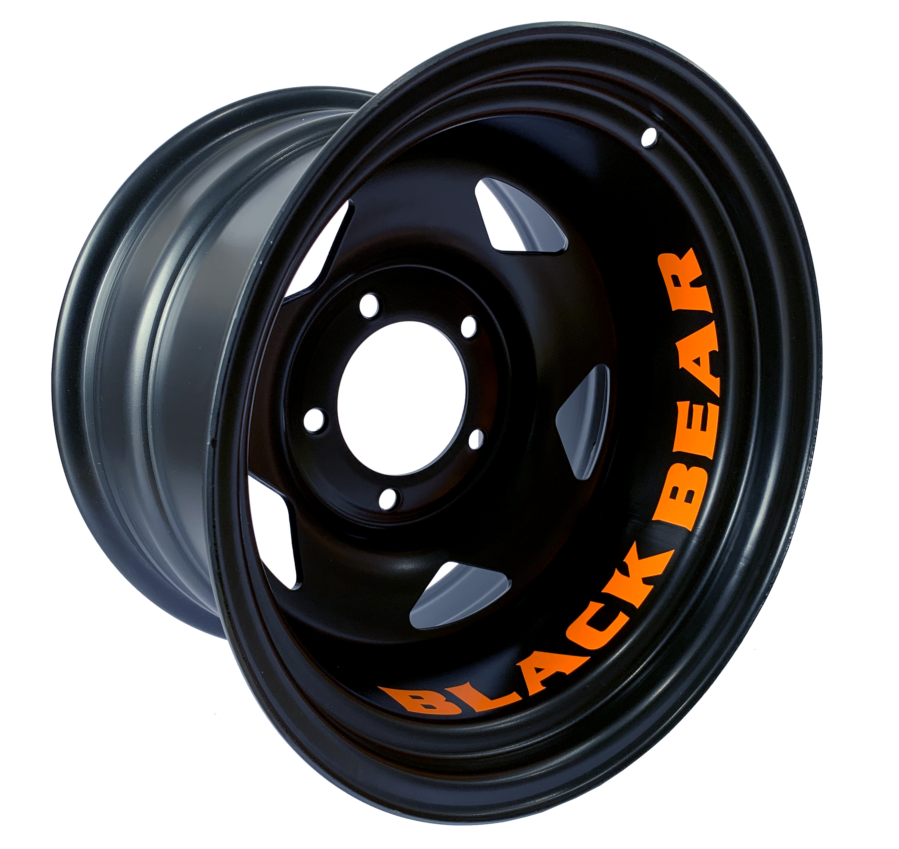 Black Bear 16" Rim Tech | 618S | Steel | Satin Black