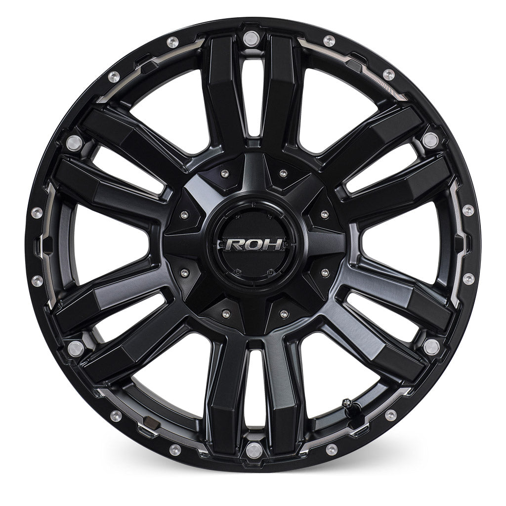 ROH Vapour Matte Black Machined Accents