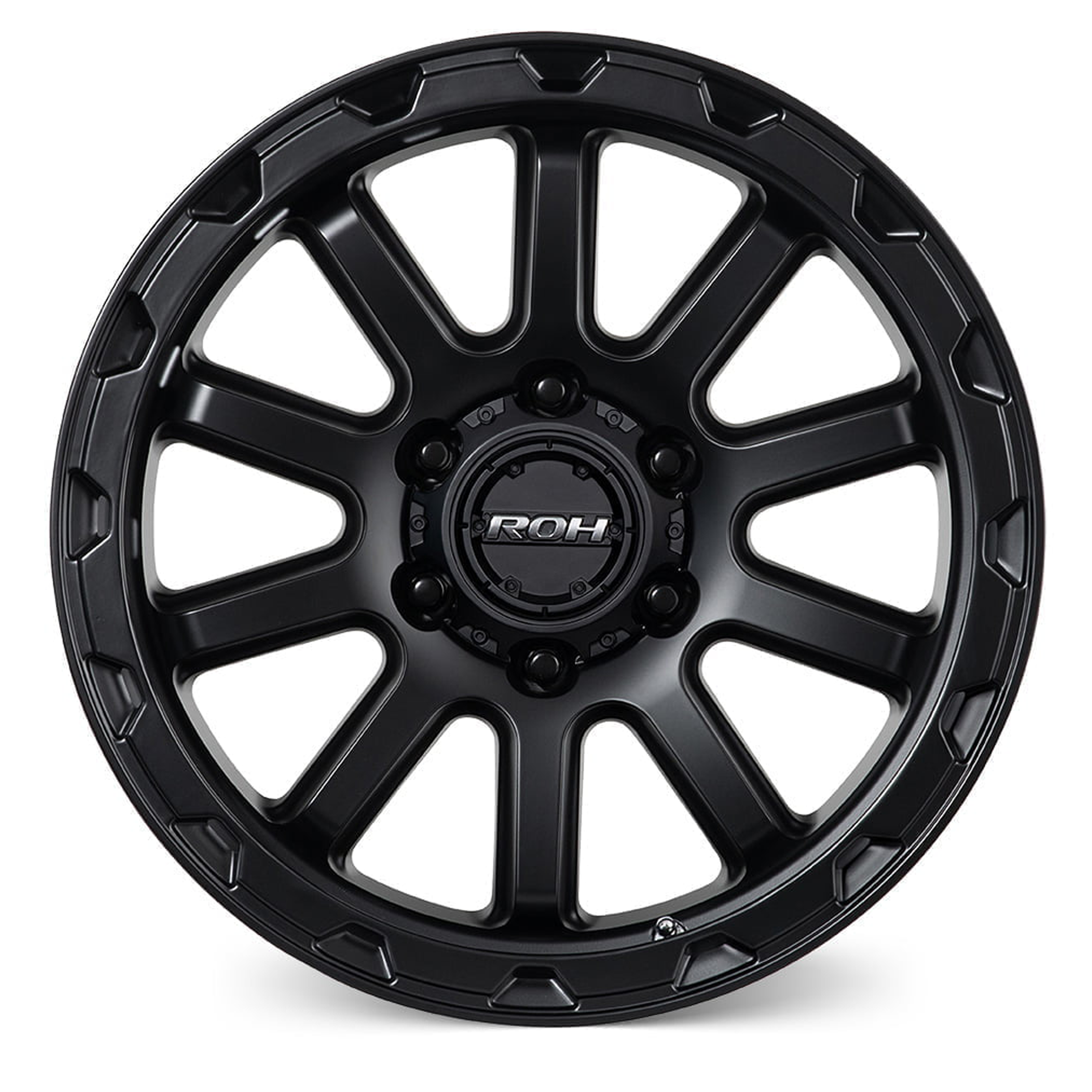 ROH Onyx Matt Black WHEEL & TYRE PACKAGE (set of 4)