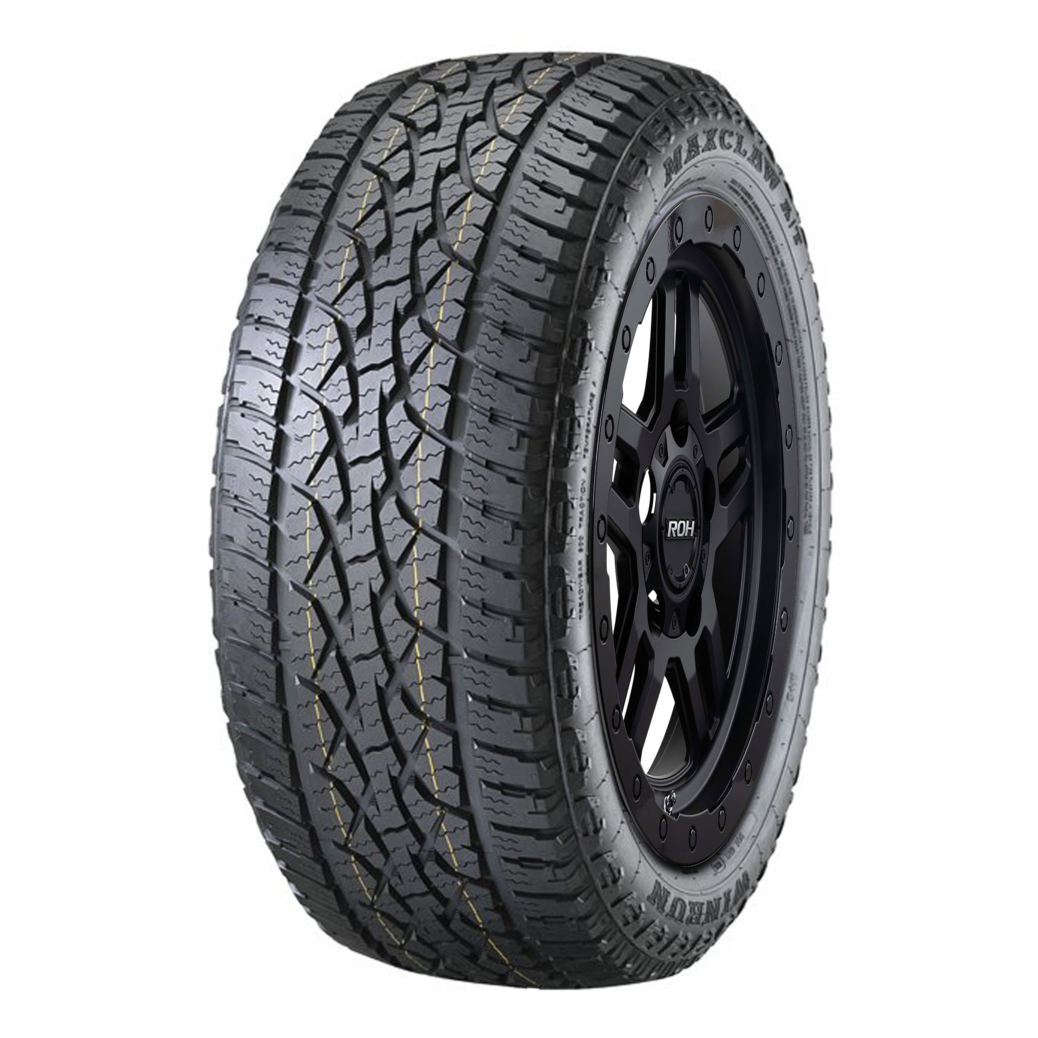 ROH Hammer Matt Black WHEEL & TYRE PACKAGE (set of 4)