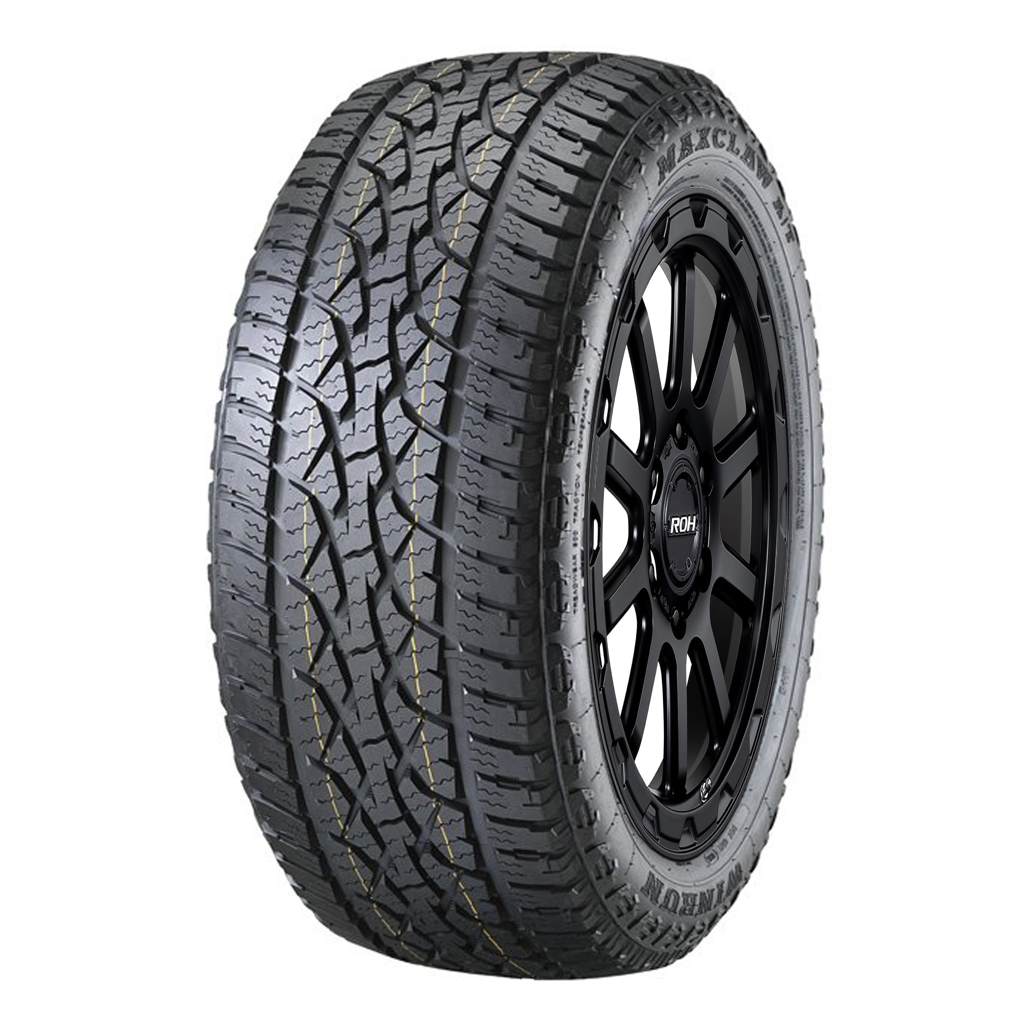 ROH Onyx Matt Black WHEEL & TYRE PACKAGE (set of 4)