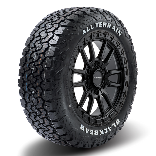 Black Rock Rambler 20x9 6X139.7 +30 WHEEL & TYRE PACKAGE