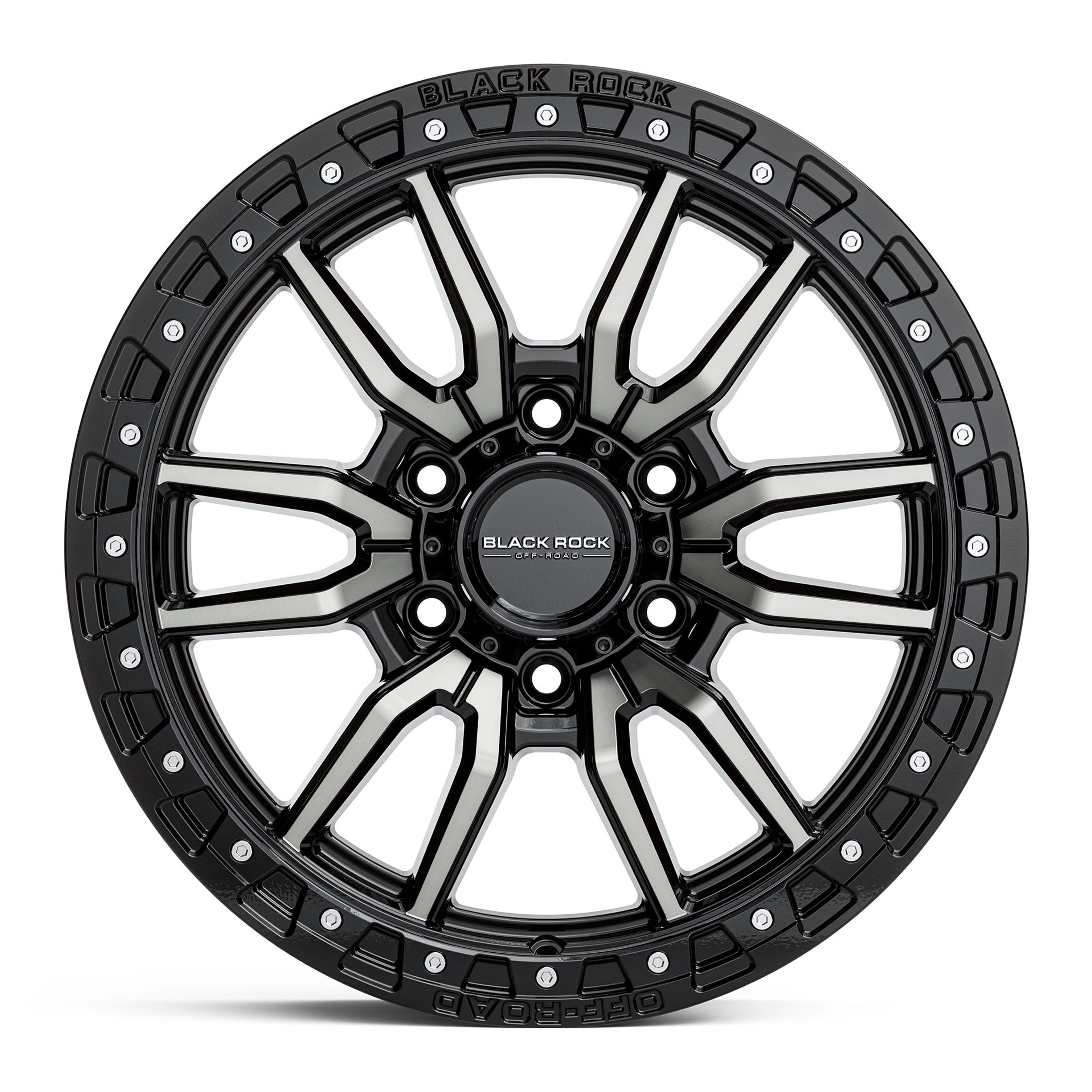 Black Rock Rambler 20x9 6X139.7 +30 WHEEL & TYRE PACKAGE