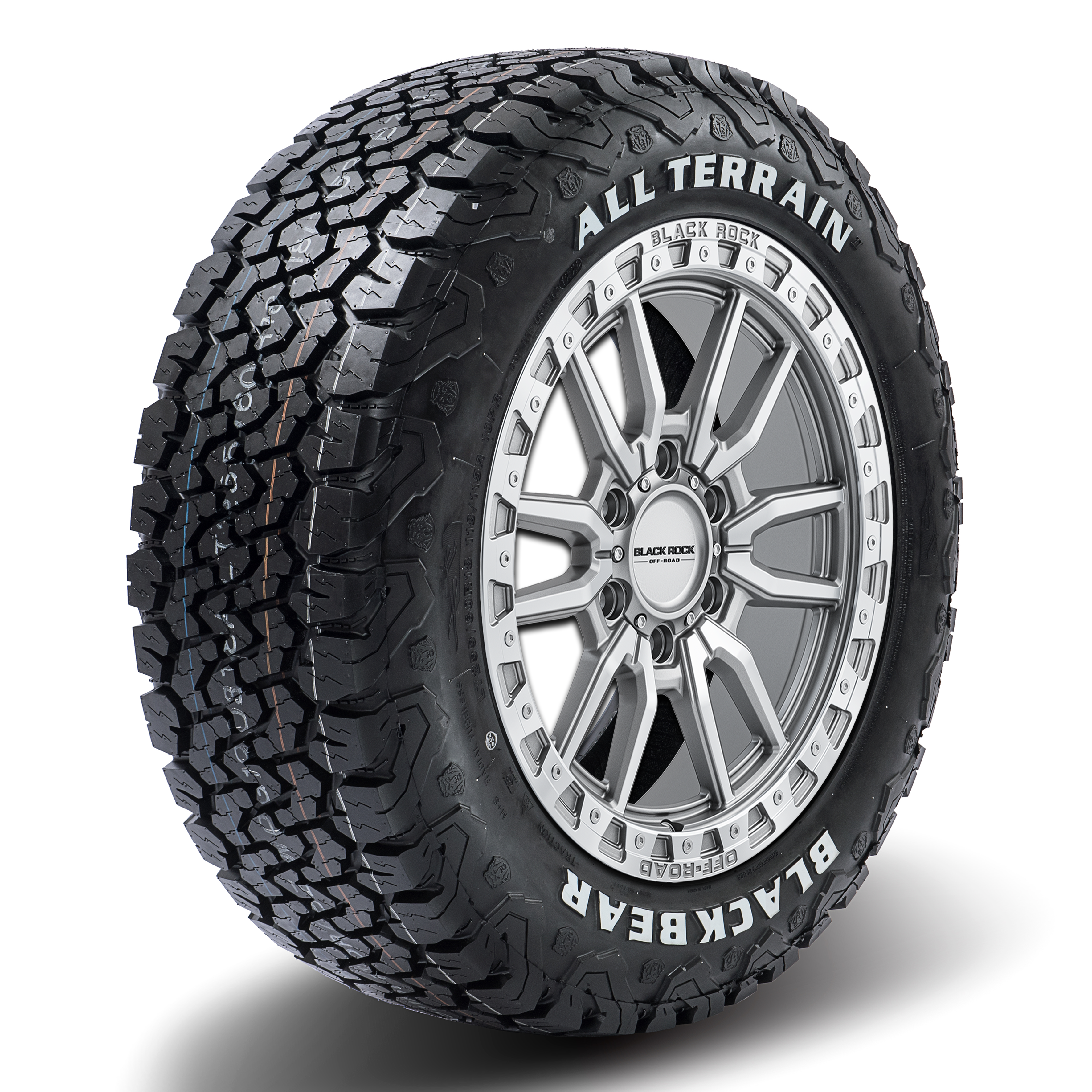 Black Rock Rambler 20x9 6X139.7 +30 WHEEL & TYRE PACKAGE
