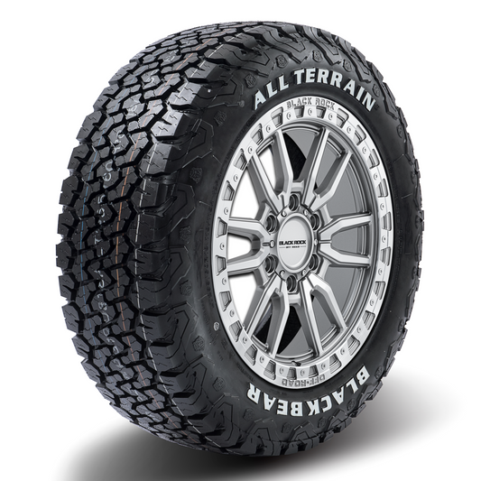 Black Rock Rambler 20x9 6X139.7 +30 WHEEL & TYRE PACKAGE