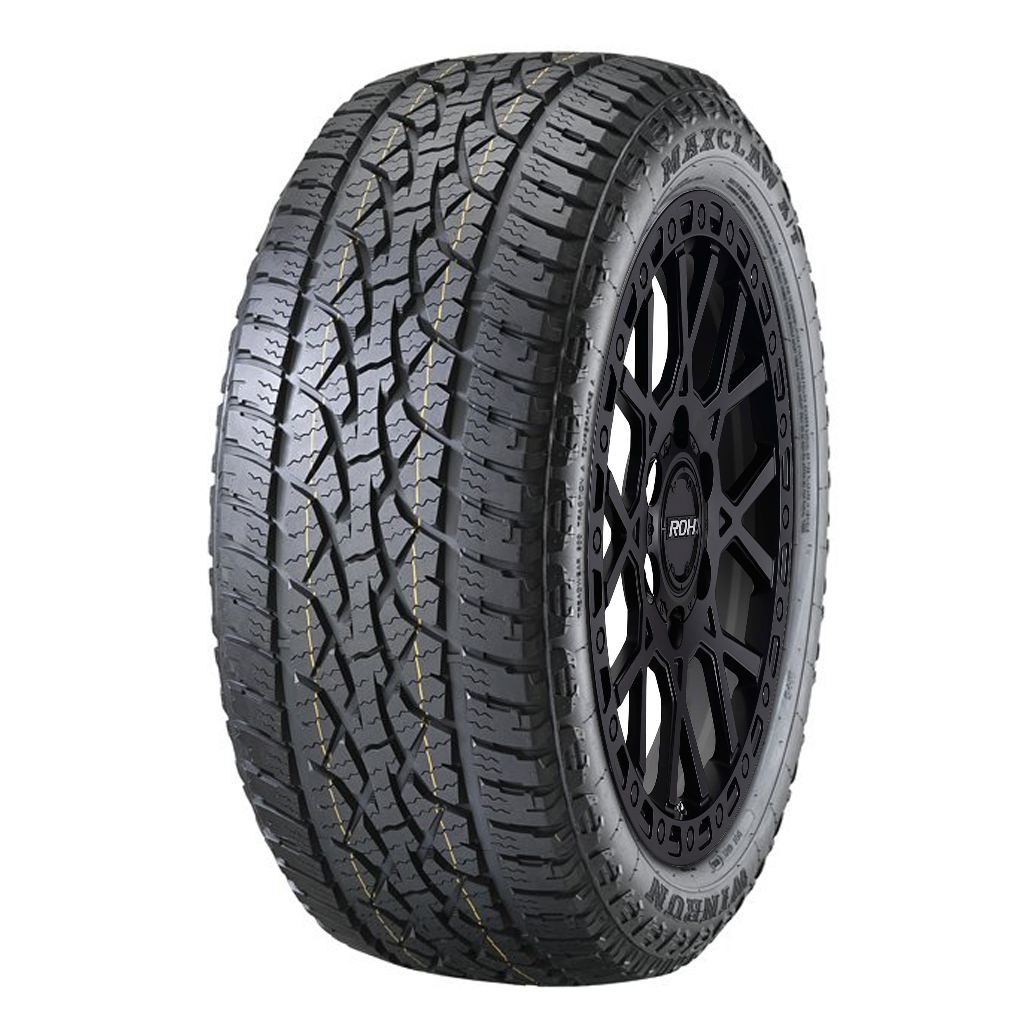 ROH Crawler Matt Black WHEEL & TYRE PACKAGE (set of 4)