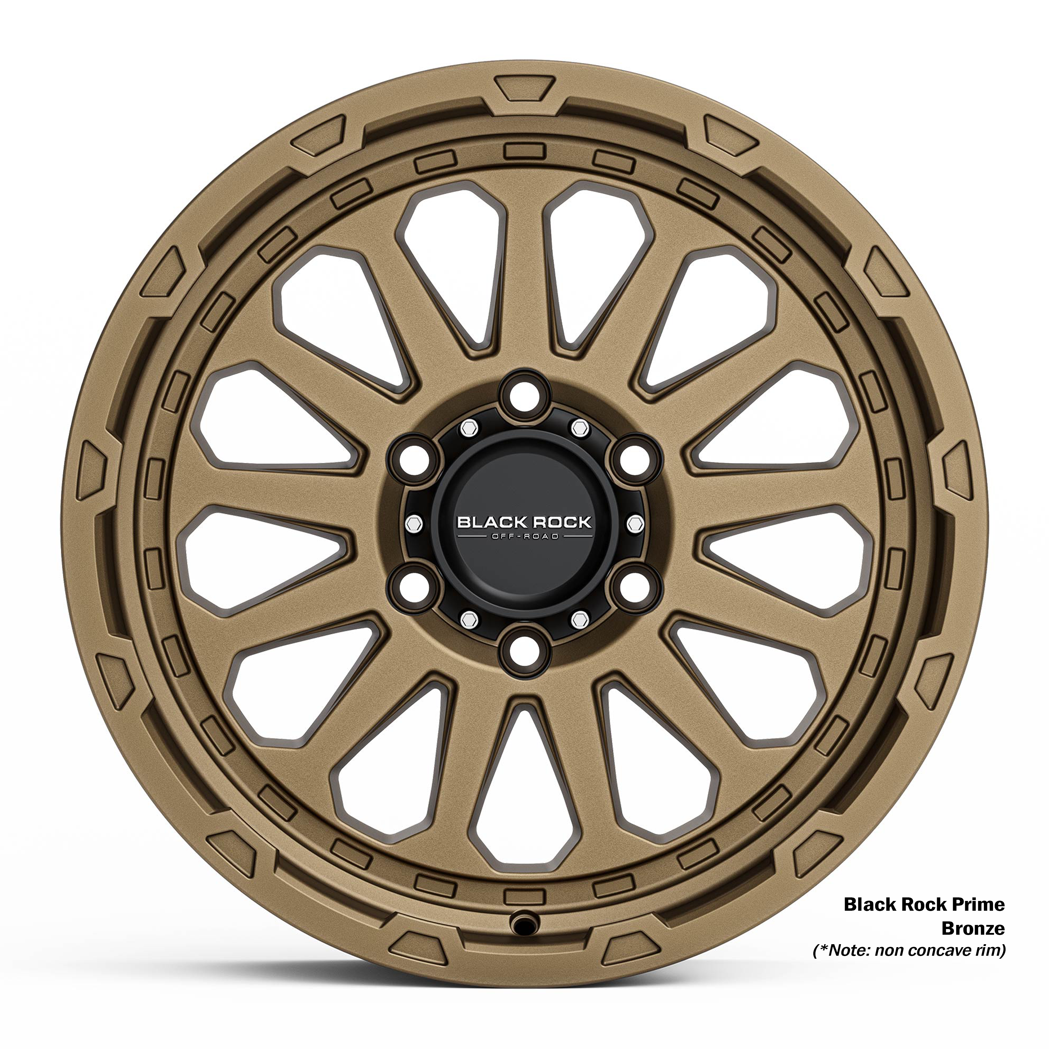 Black Rock Prime Bronze 18X9 6X139.7 +15 WHEEL & TYRE PACKAGE