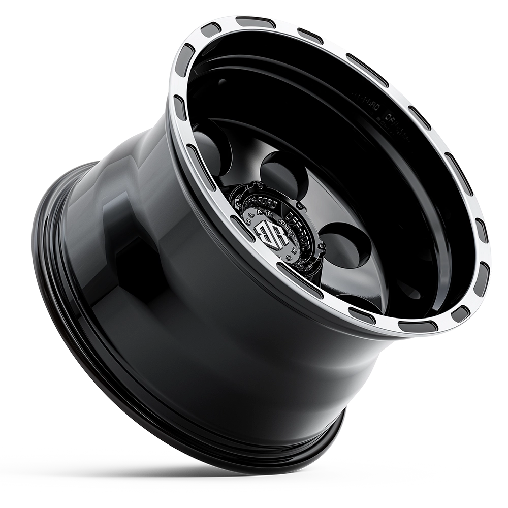 Black Rock Lightning Gloss Black Machined Lip