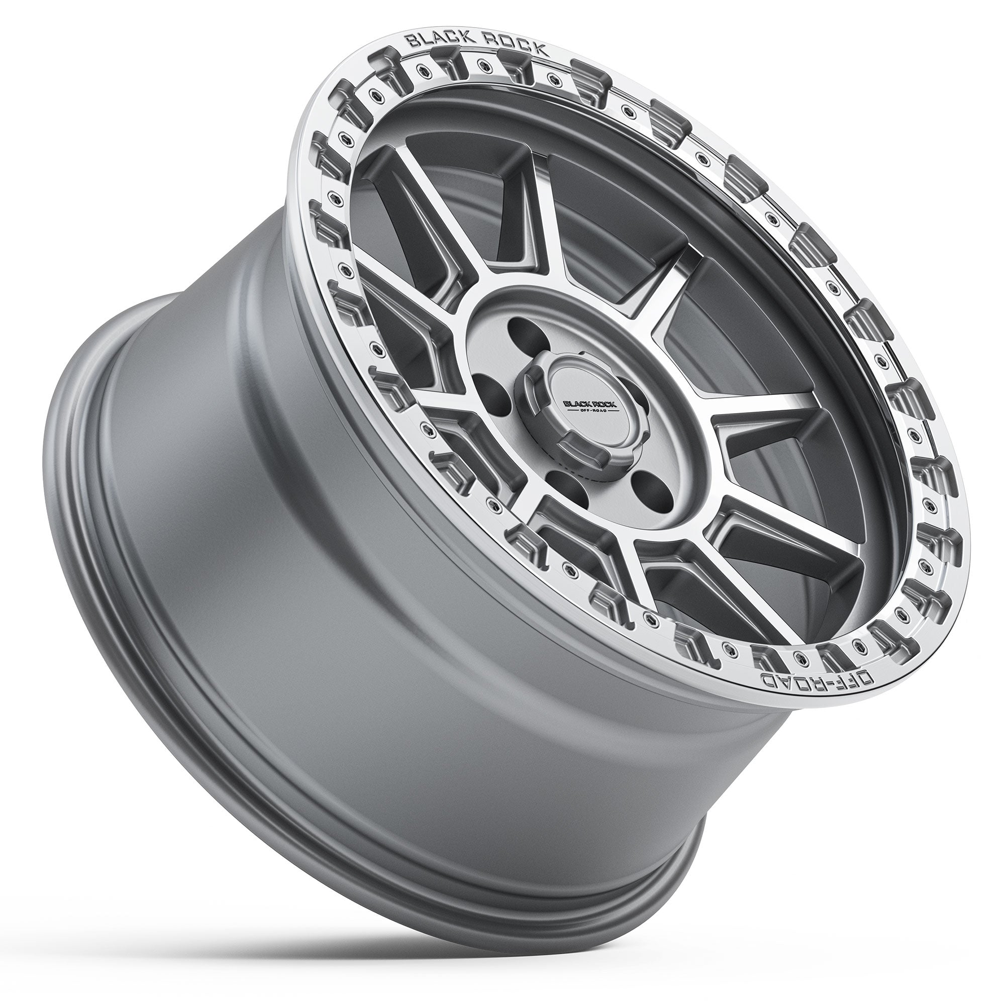 Black Rock Gunner Silver Machined