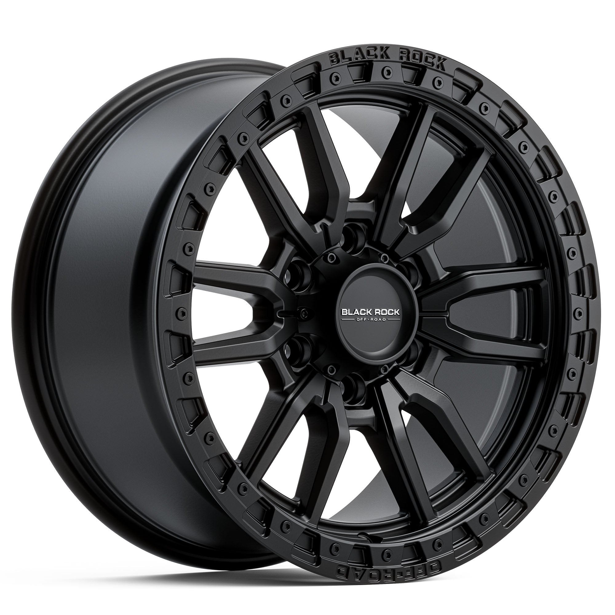 Black Rock Rambler 20x9 6X139.7 +30 WHEEL & TYRE PACKAGE