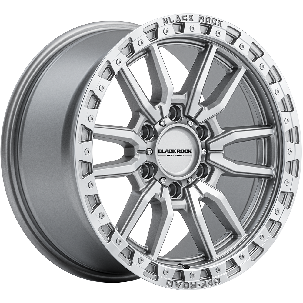 Black Rock Rambler Silver Machined