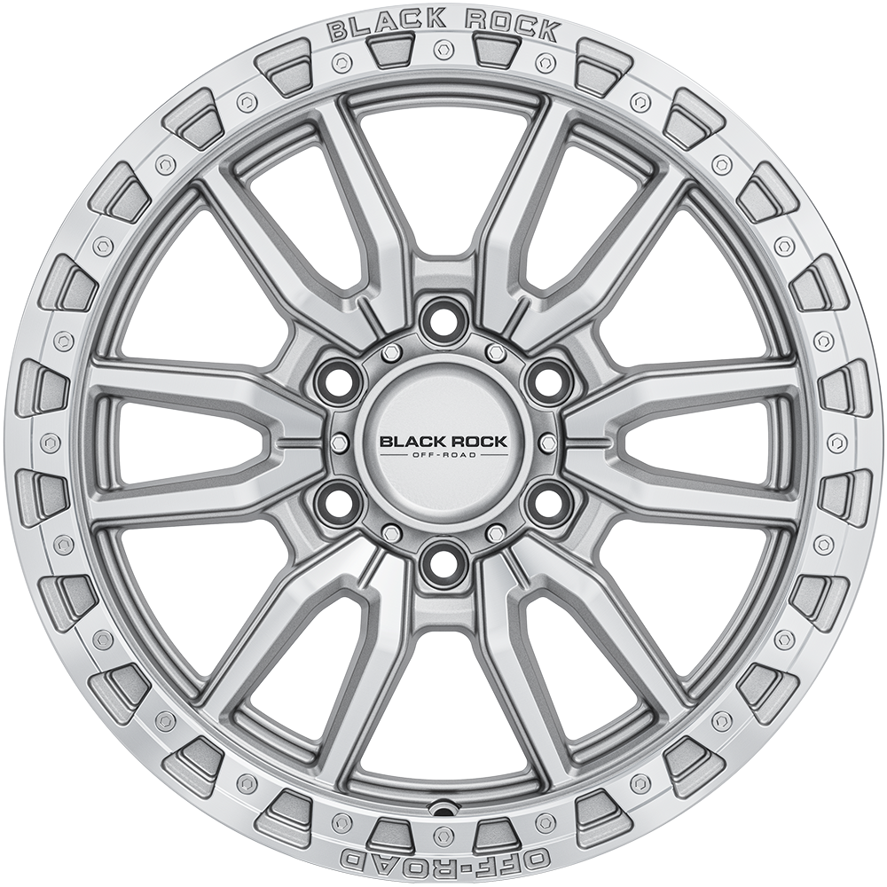 Black Rock Rambler Silver Machined