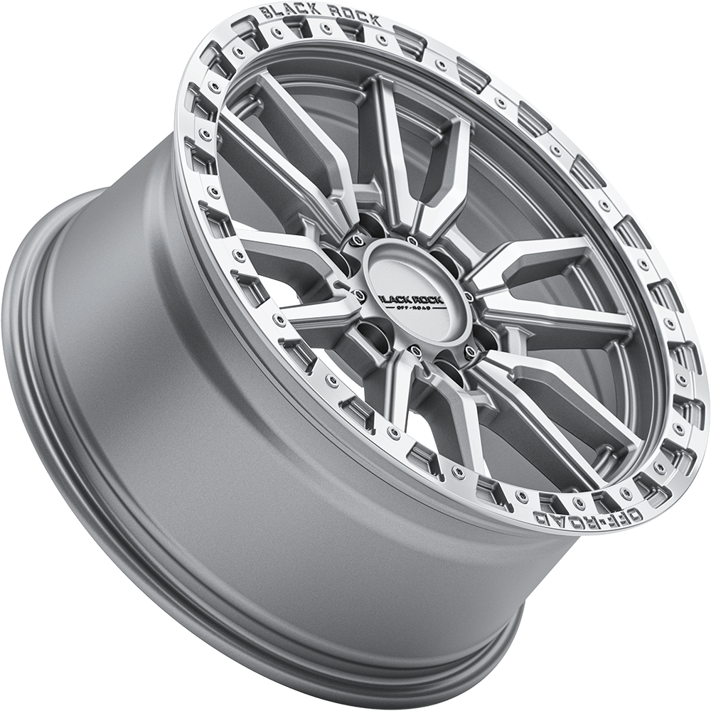 Black Rock Rambler Silver Machined