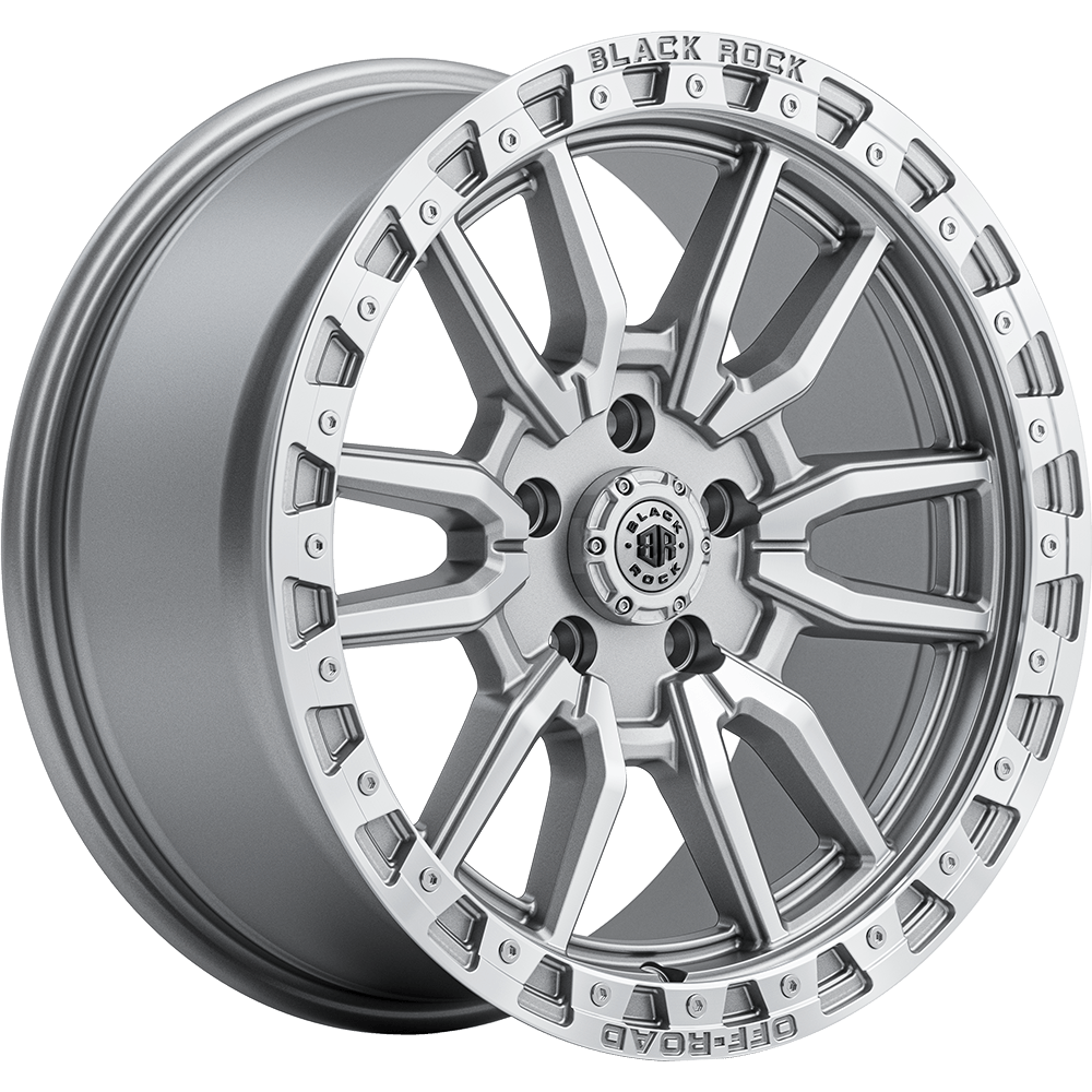 Black Rock Rambler Silver Machined