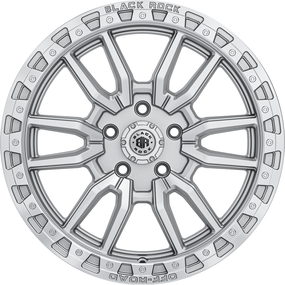 Black Rock Rambler Silver Machined