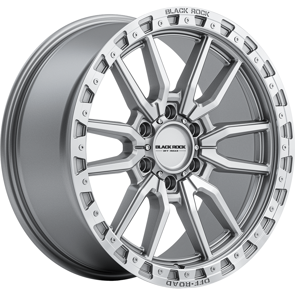 Black Rock Rambler Silver Machined