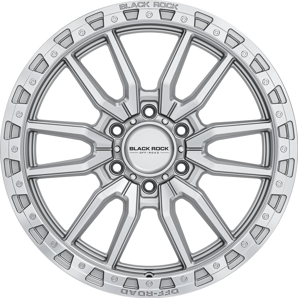 Black Rock Rambler Silver Machined