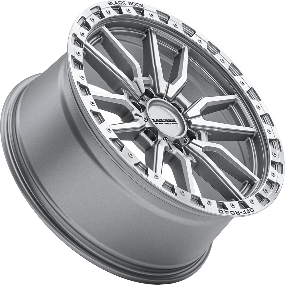 Black Rock Rambler Silver Machined