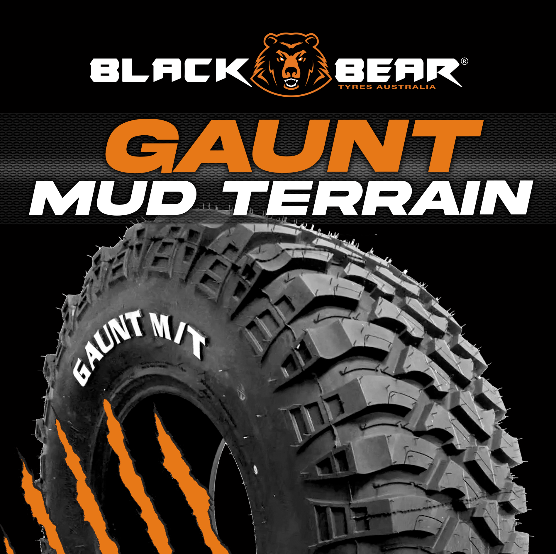 Black Bear Tyres Gaunt Mud Terrain