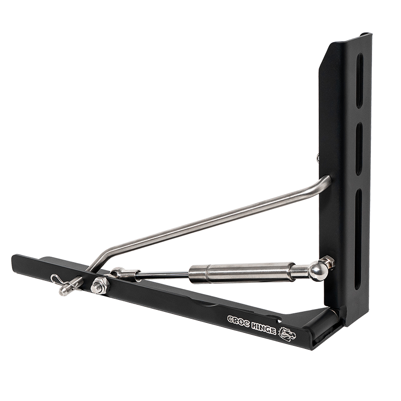 Croc Hinge® Awning Bracket (Pair) | Foldable Roof Rack Awning Mount