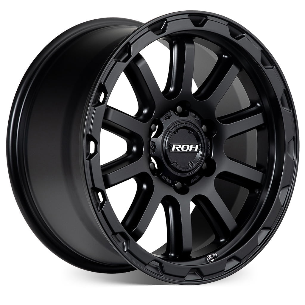 ROH Onyx Matt Black WHEEL & TYRE PACKAGE (set of 4)