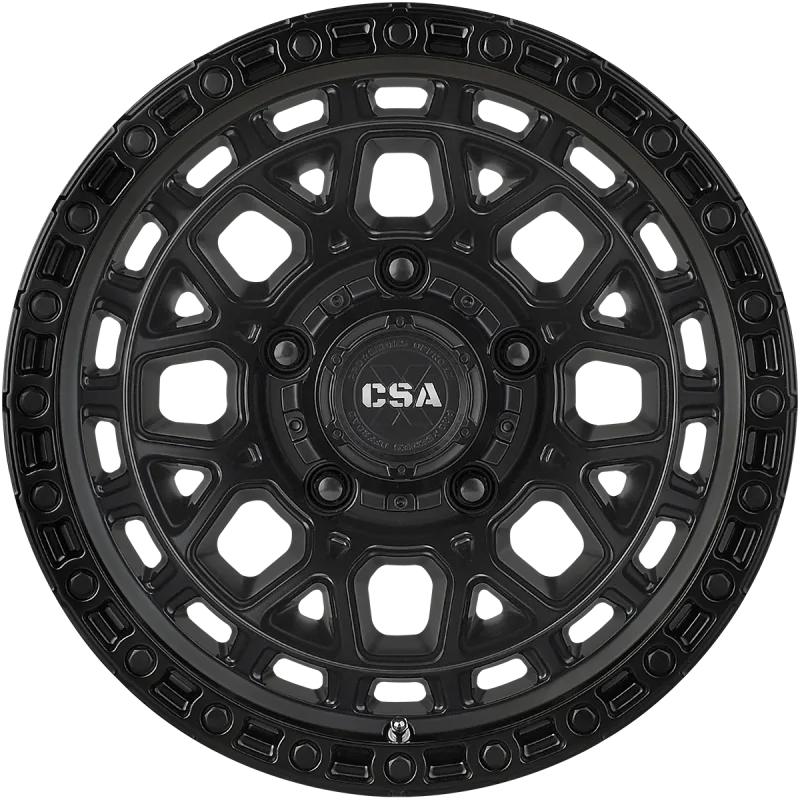 CSA Thunder (Deep Dish) Satin Black
