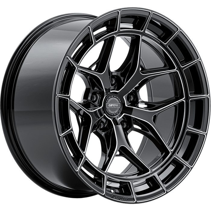 GT Form GFS10 Gloss Black Milled