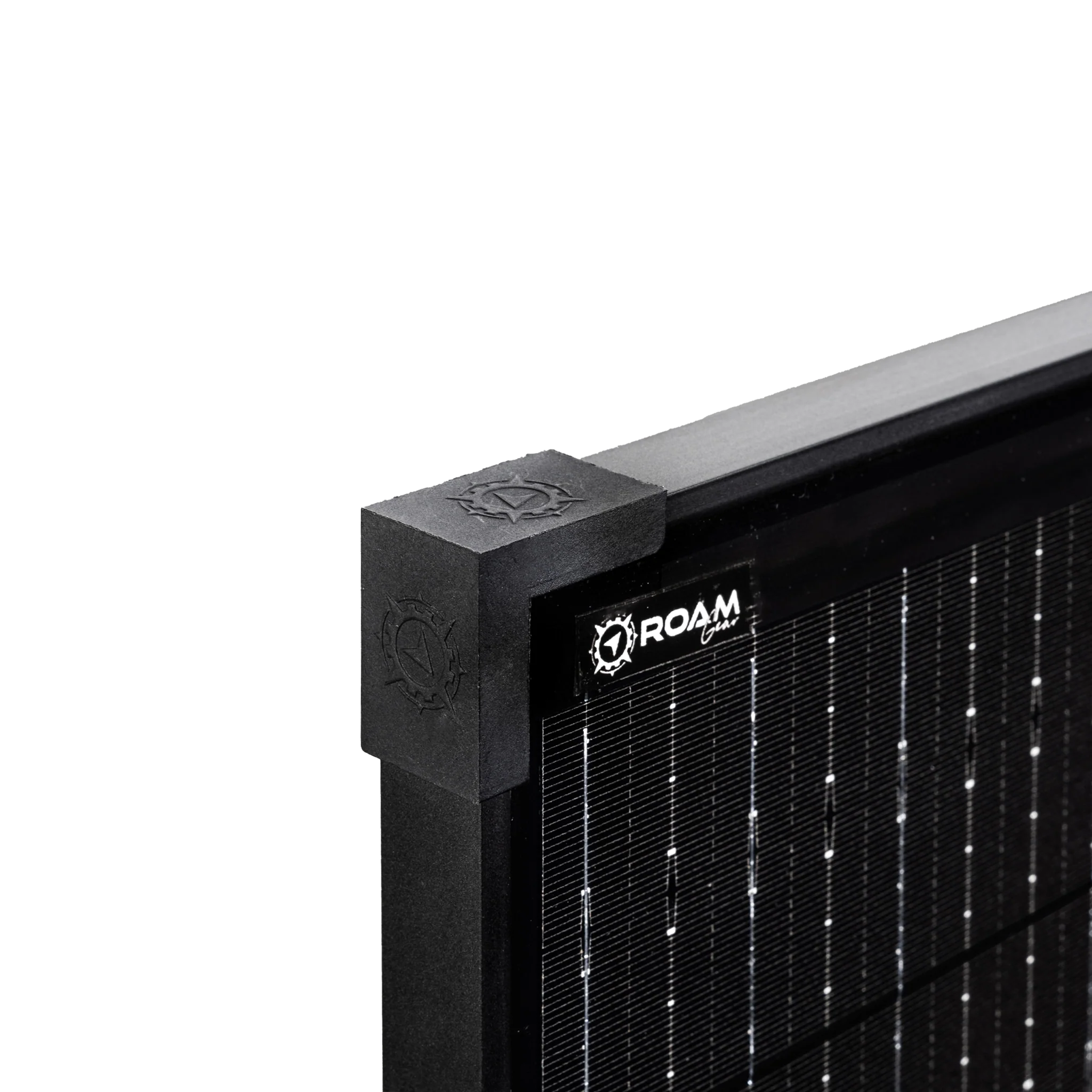 Roam Gear 160W 12V Slimline Black Glass Solar Panel (20mm Frame)