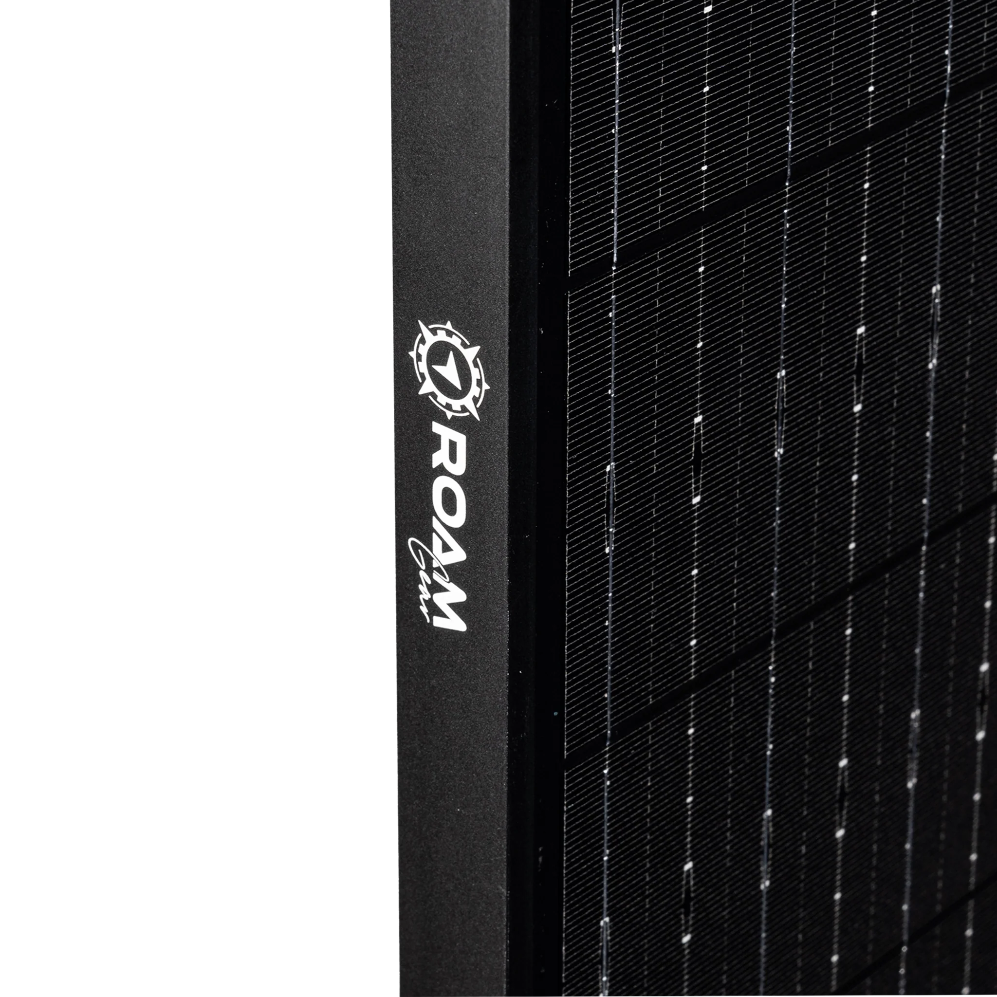 Roam Gear 200W 12V Slimline Black Glass Solar Panel (20mm Frame)
