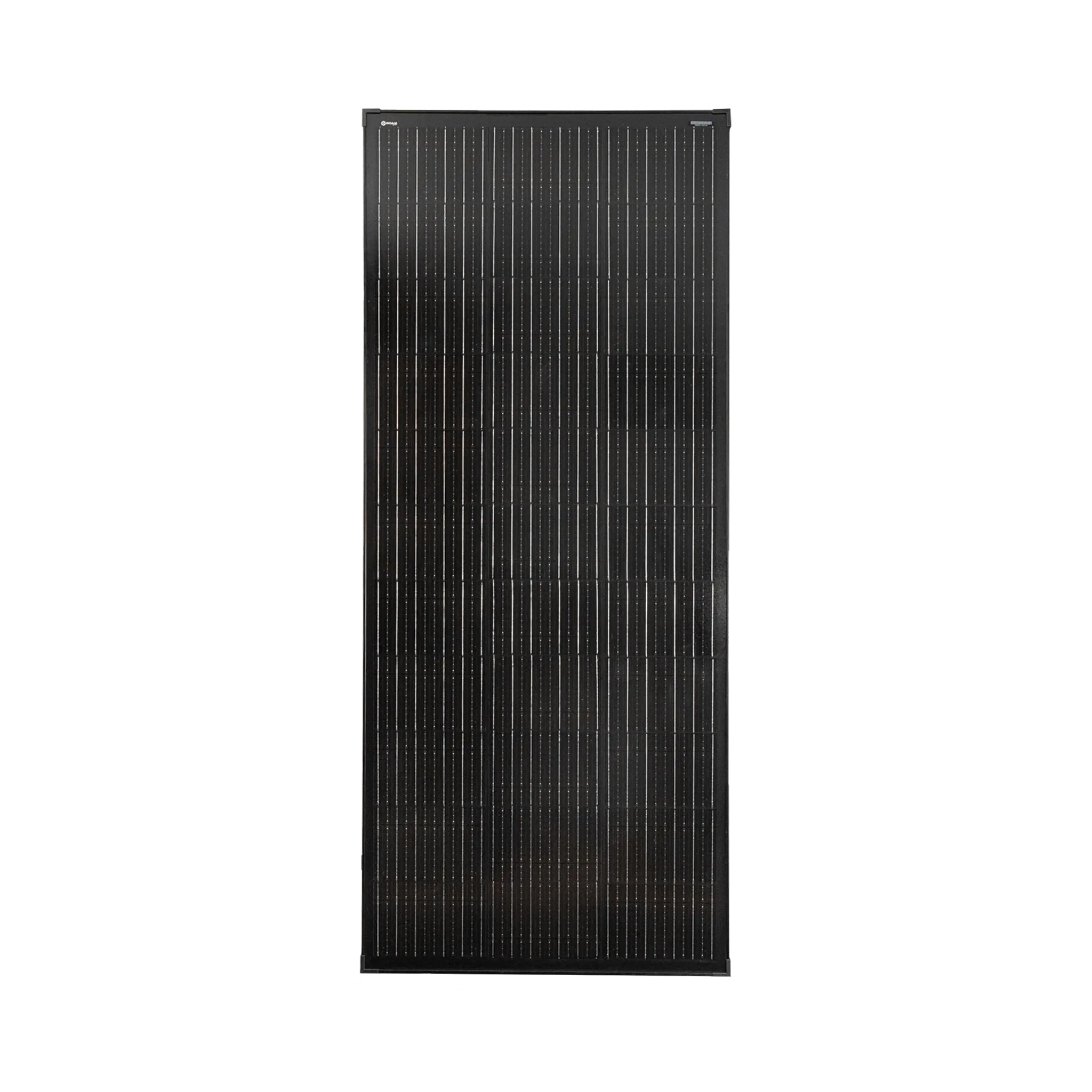 Roam Gear 200W 12V Slimline Black Glass Solar Panel (20mm Frame)