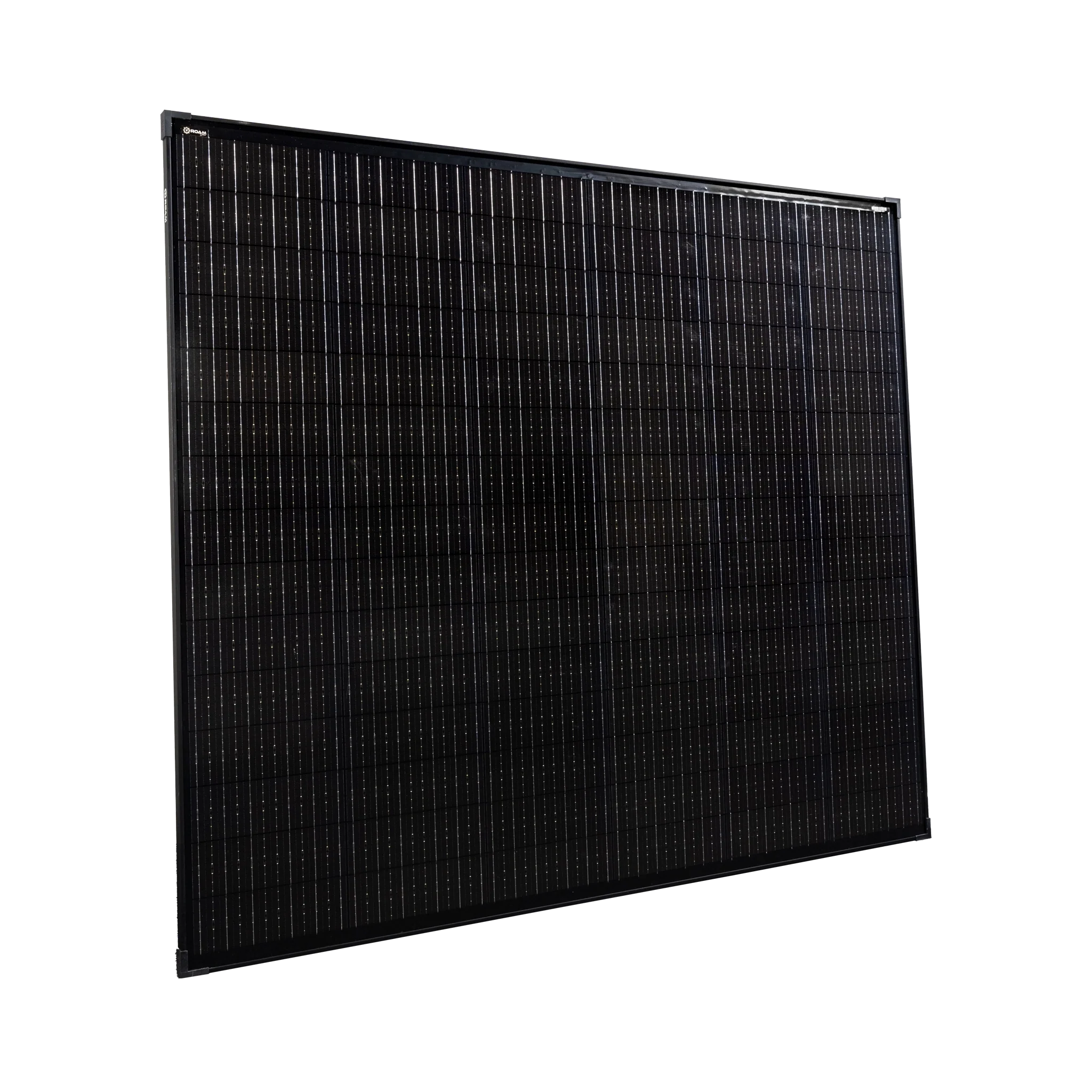 Roam Gear 250W 12V Slimline Black Glass Solar Panel (20mm Frame)