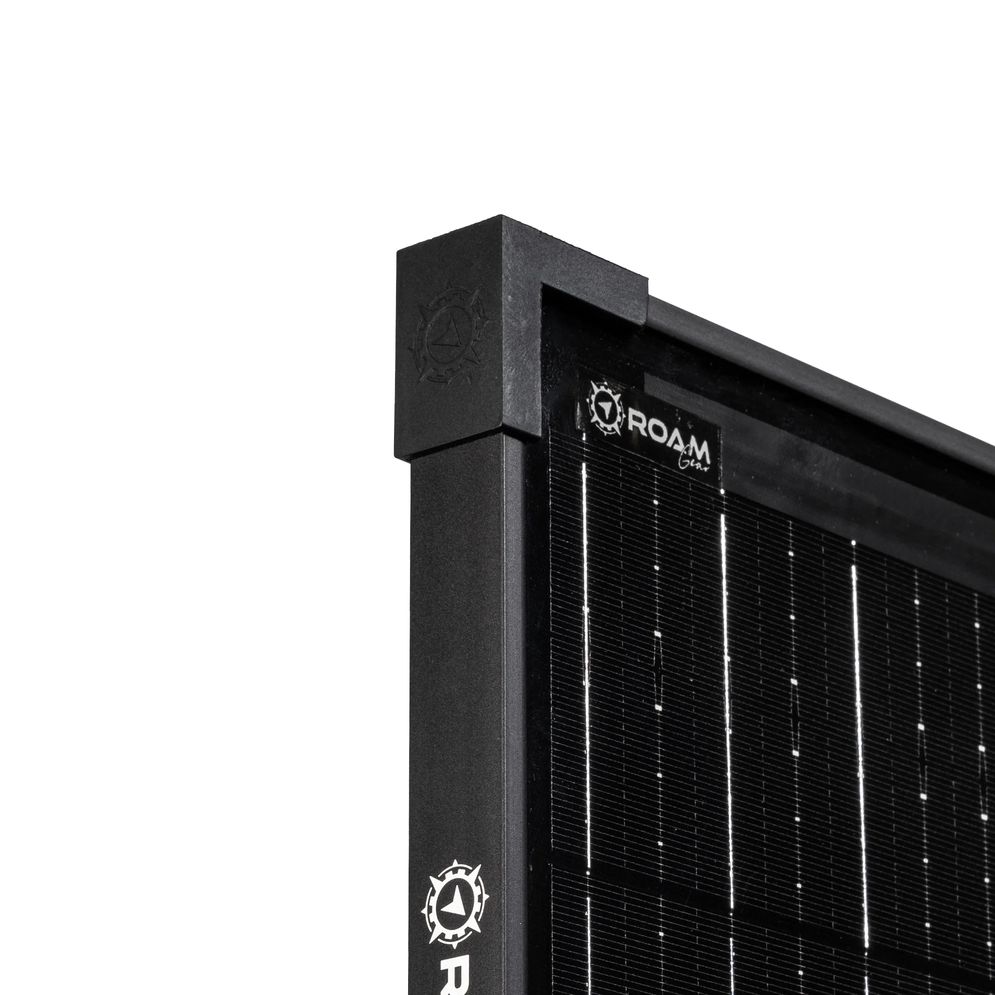 Roam Gear 250W 12V Slimline Black Glass Solar Panel (20mm Frame)