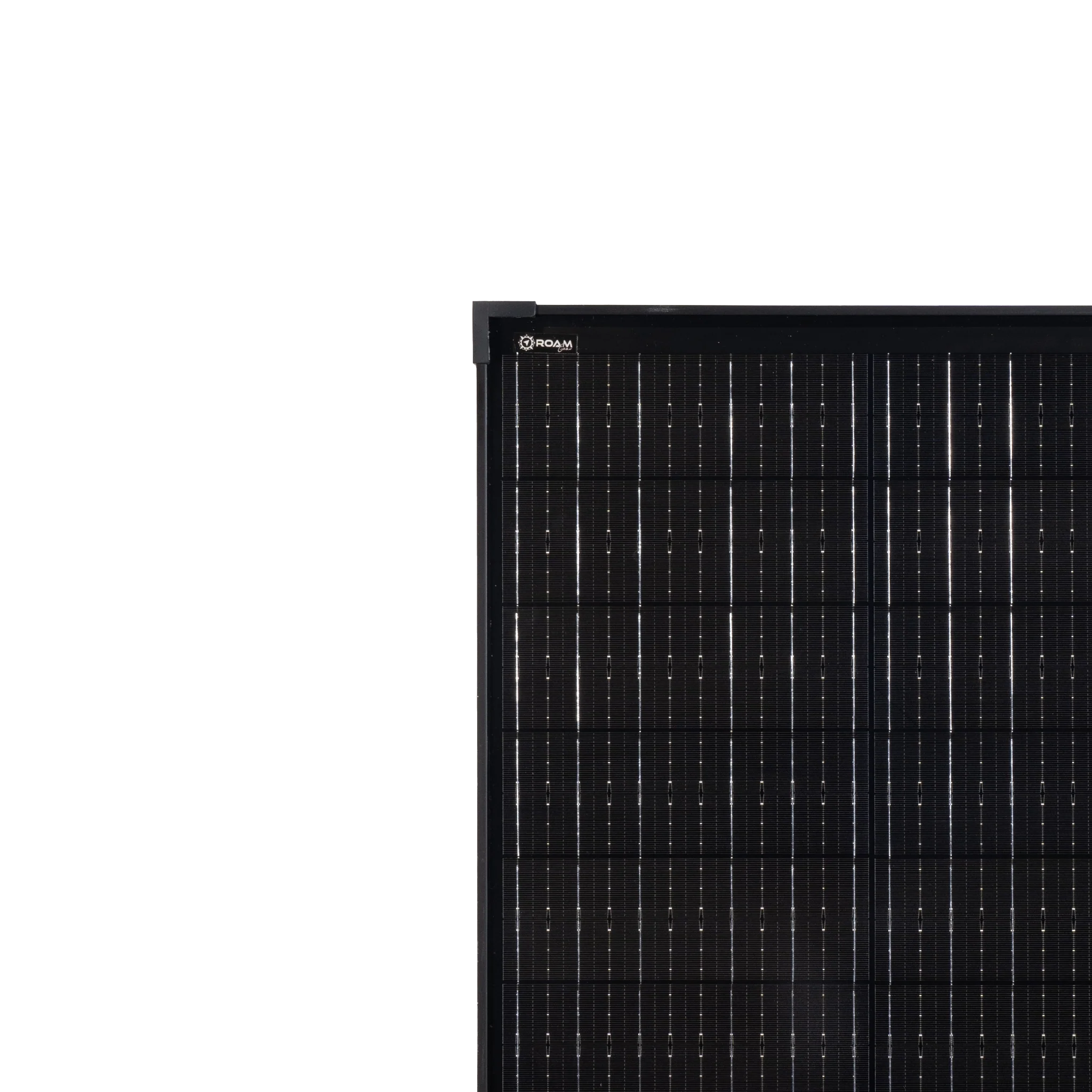 Roam Gear 250W 12V Slimline Black Glass Solar Panel (20mm Frame)