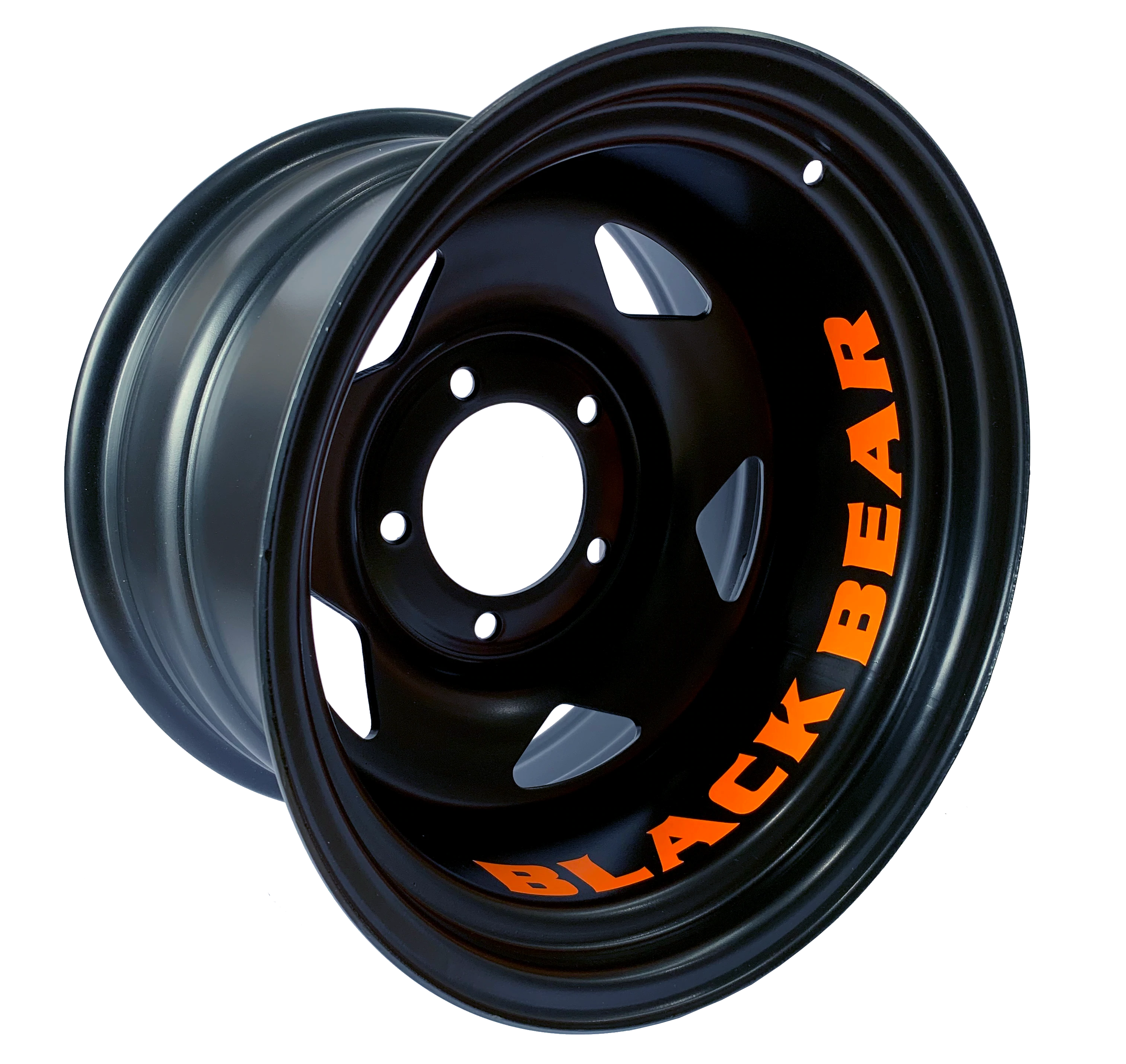 Black Bear 17" Rim Tech | 618S | Steel | Satin Black