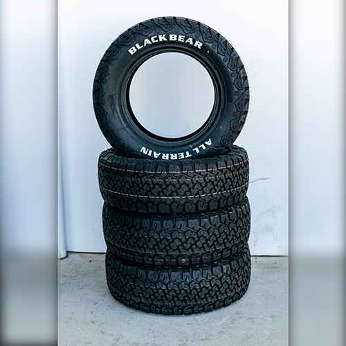 LT275/70R17 Black Bear AT II Tyres & 17x9 ROH Assault Graphite Package (set of 4)