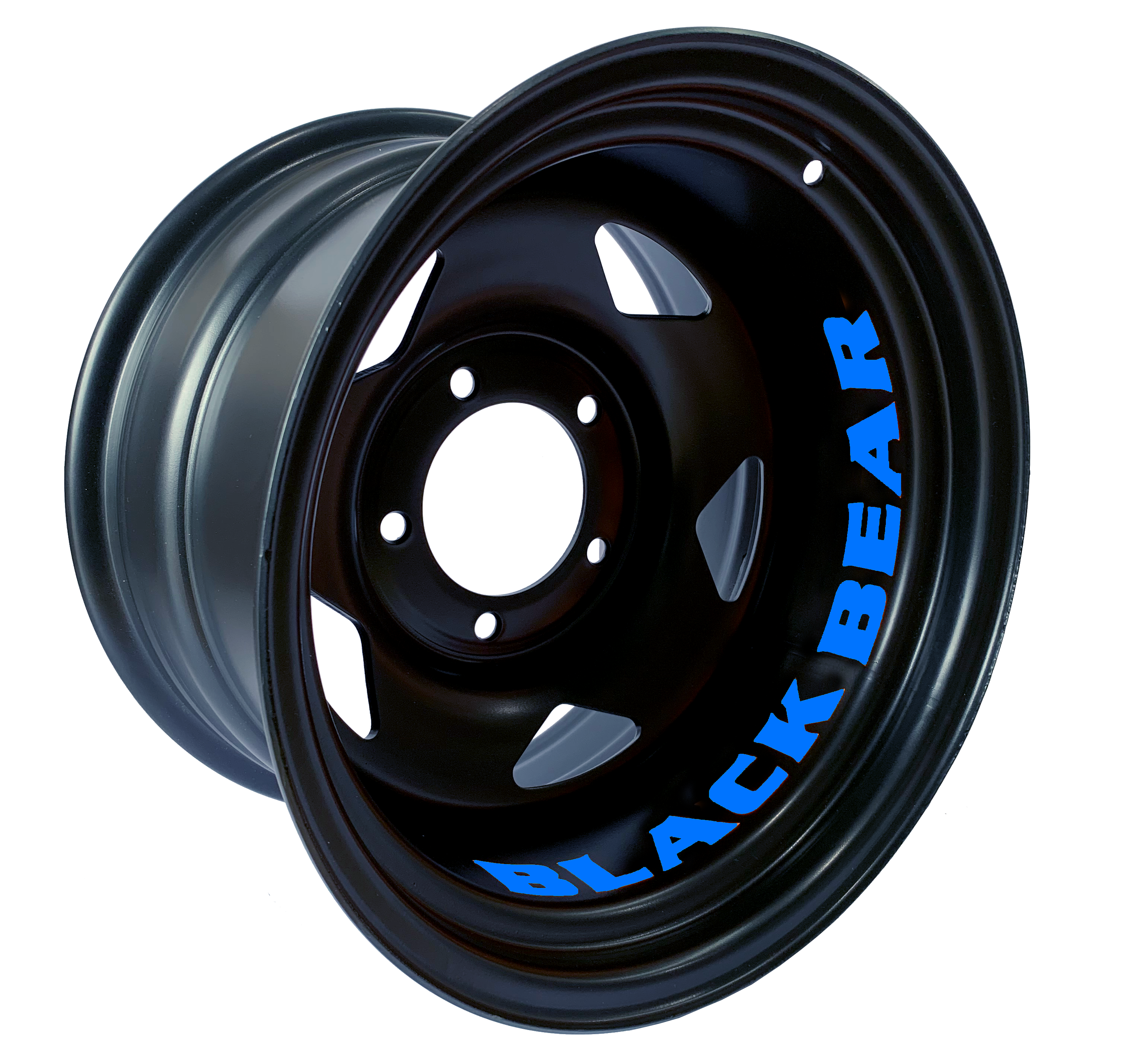 Black Bear 17" Rim Tech | 618S | Steel | Satin Black