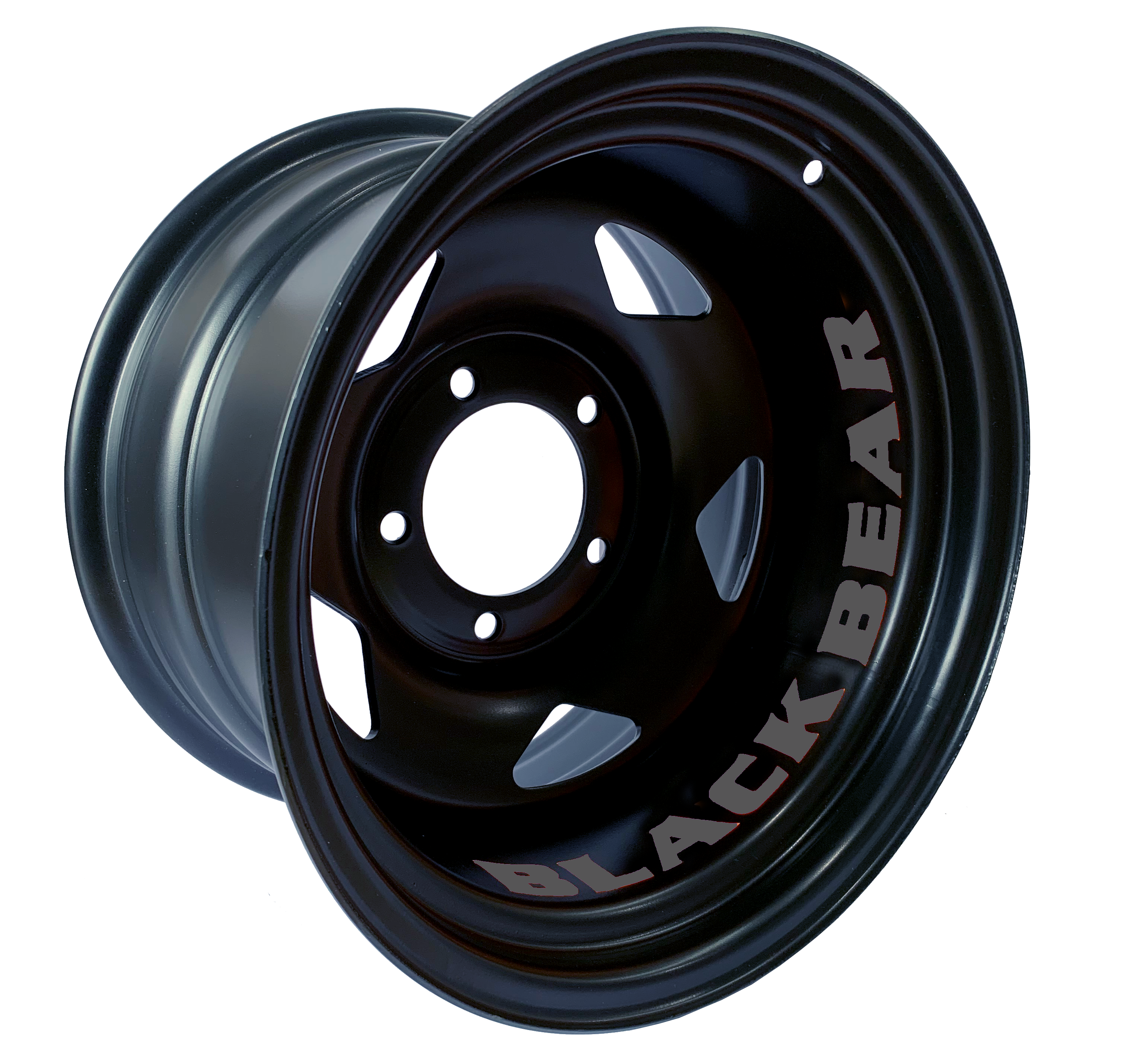 Black Bear 17" Rim Tech | 618S | Steel | Satin Black