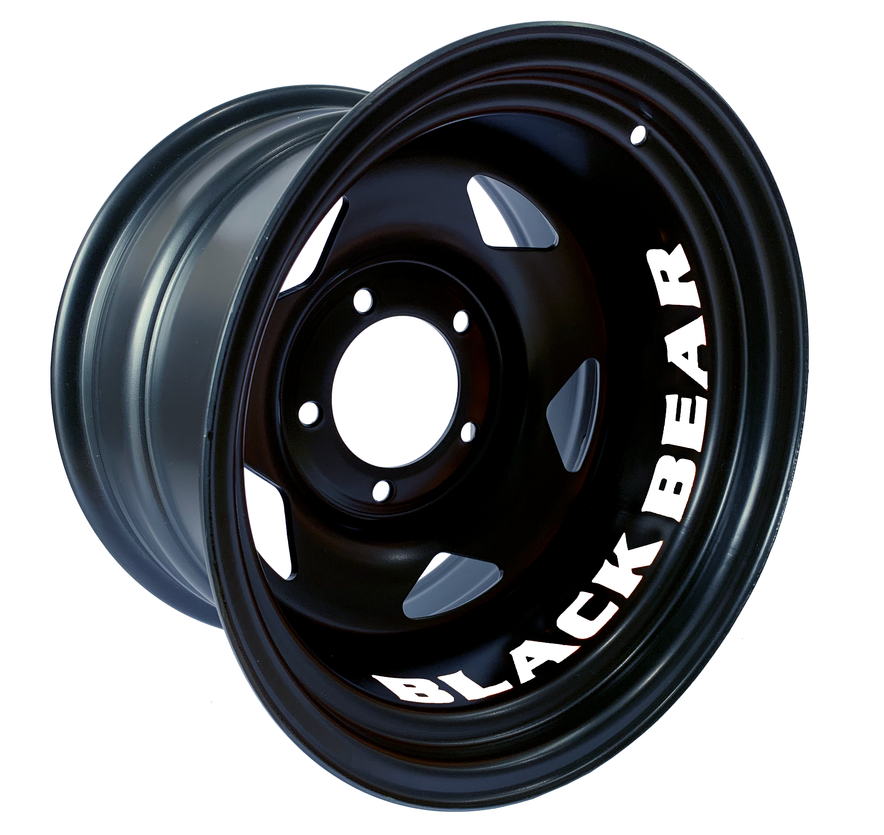 Black Bear 17" Rim Tech | 618S | Steel | Satin Black