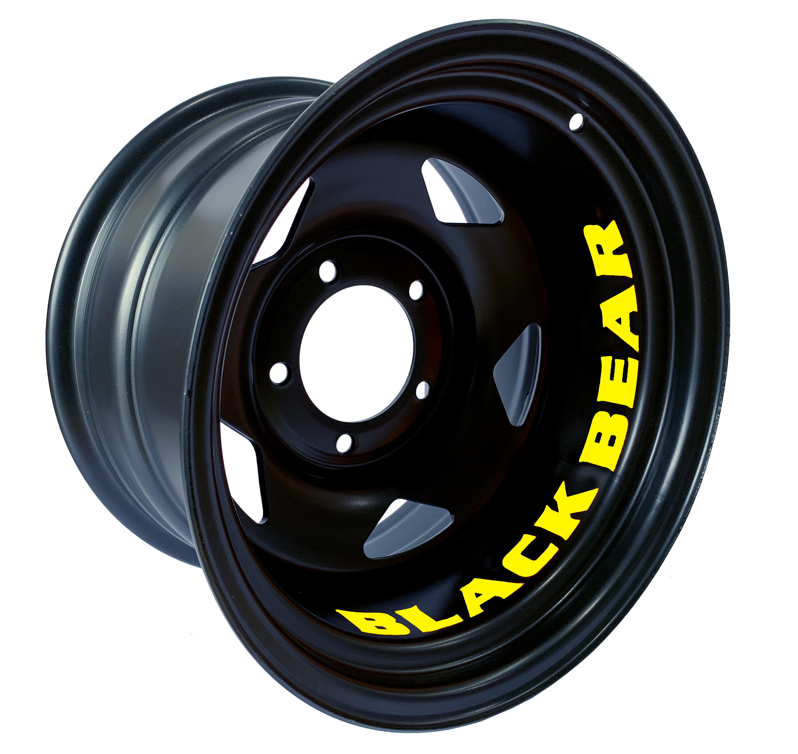 Black Bear 17" Rim Tech | 618S | Steel | Satin Black