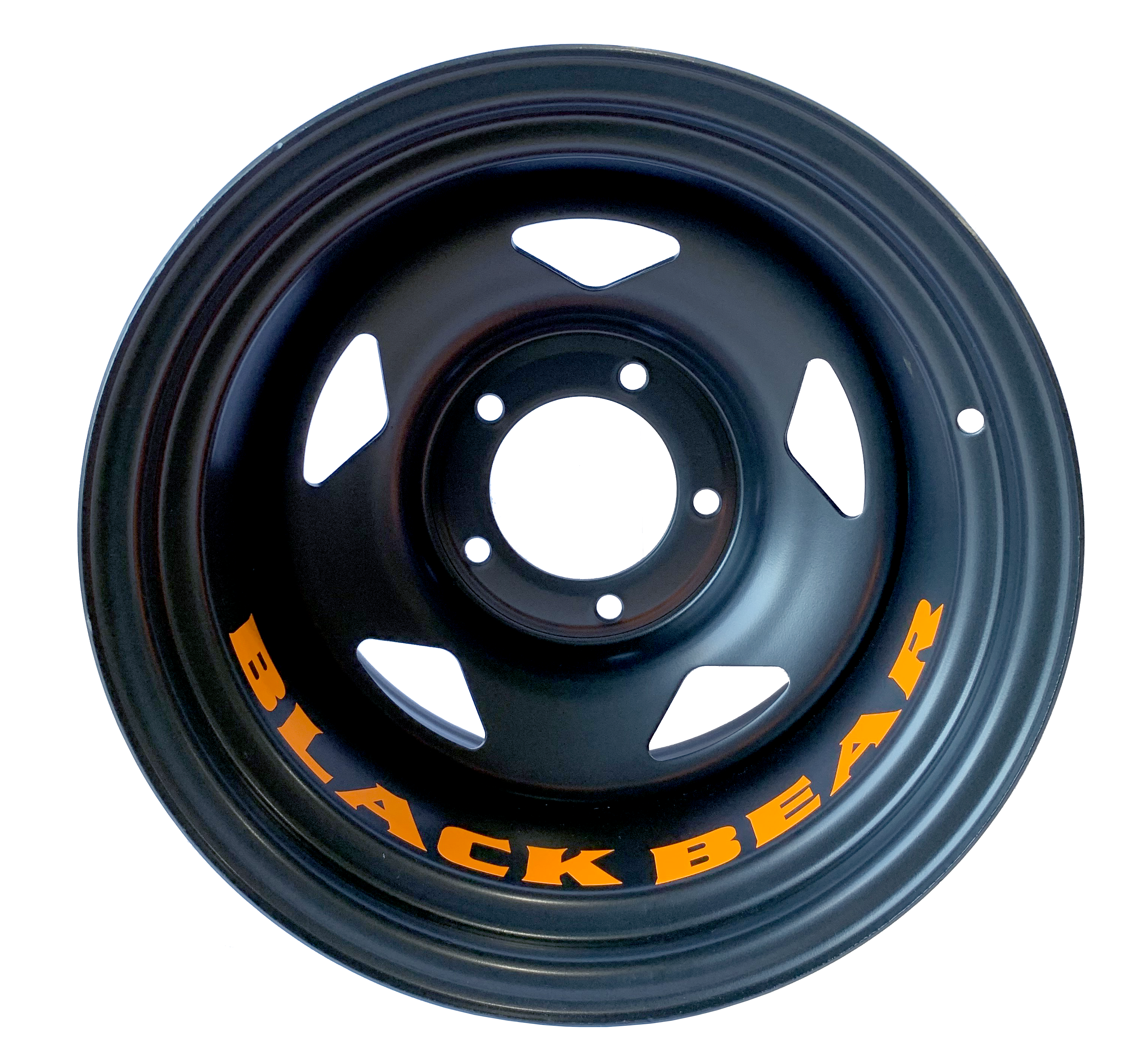 Black Bear 16" Rim Tech | 618S | Steel | Satin Black