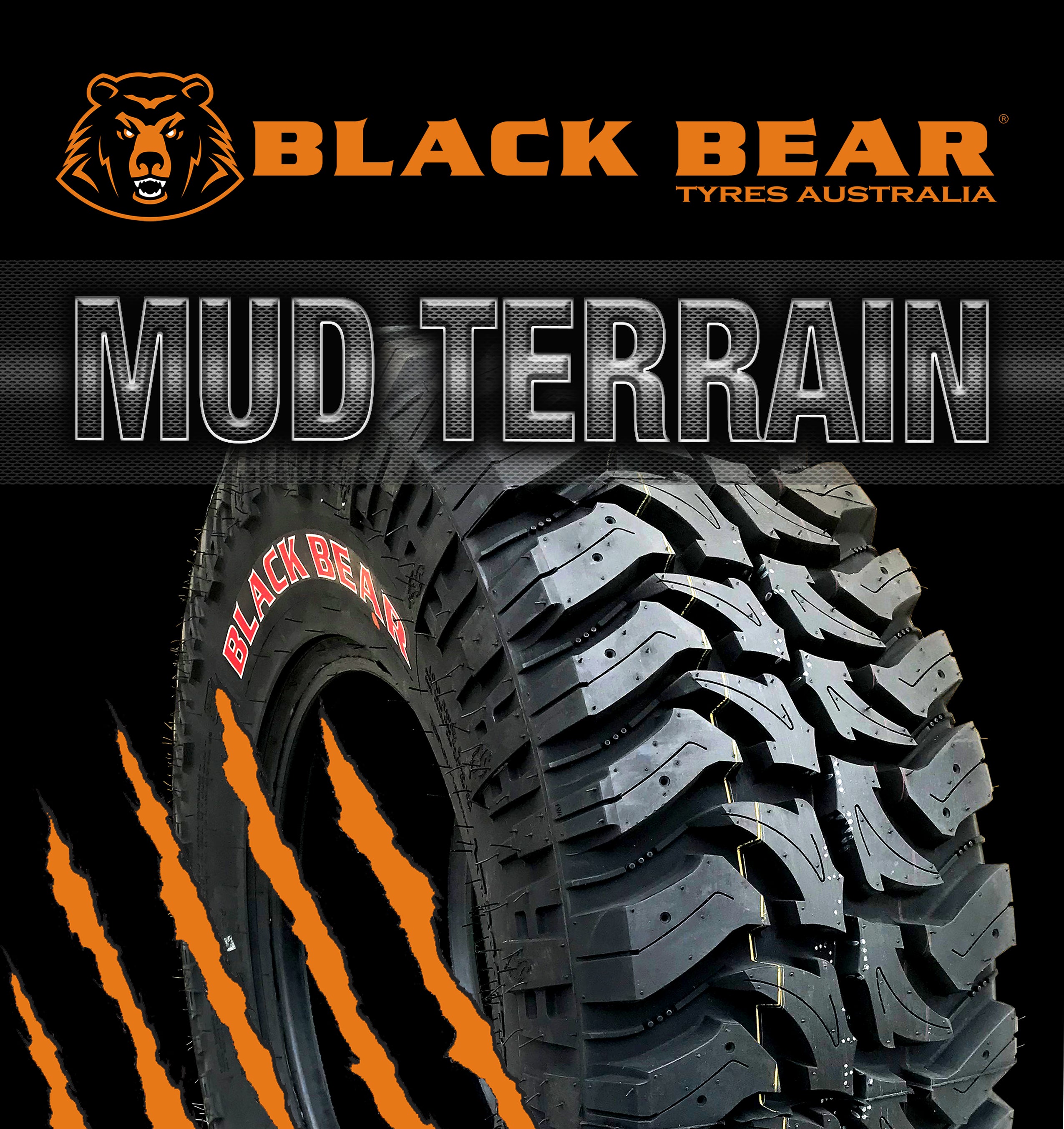 Black Bear Tyres Mud Terrain