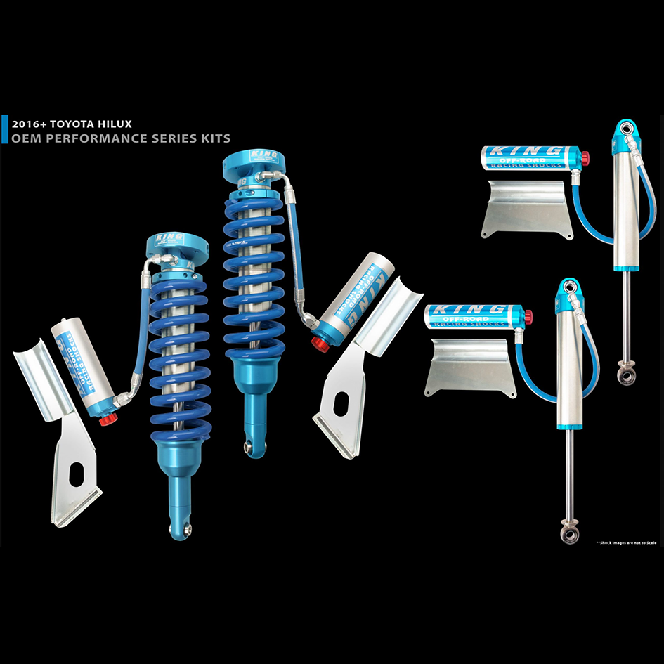 Lift Kit Kings Shocks 2.5 Remote Res Toyota Hilux (MY2021+)